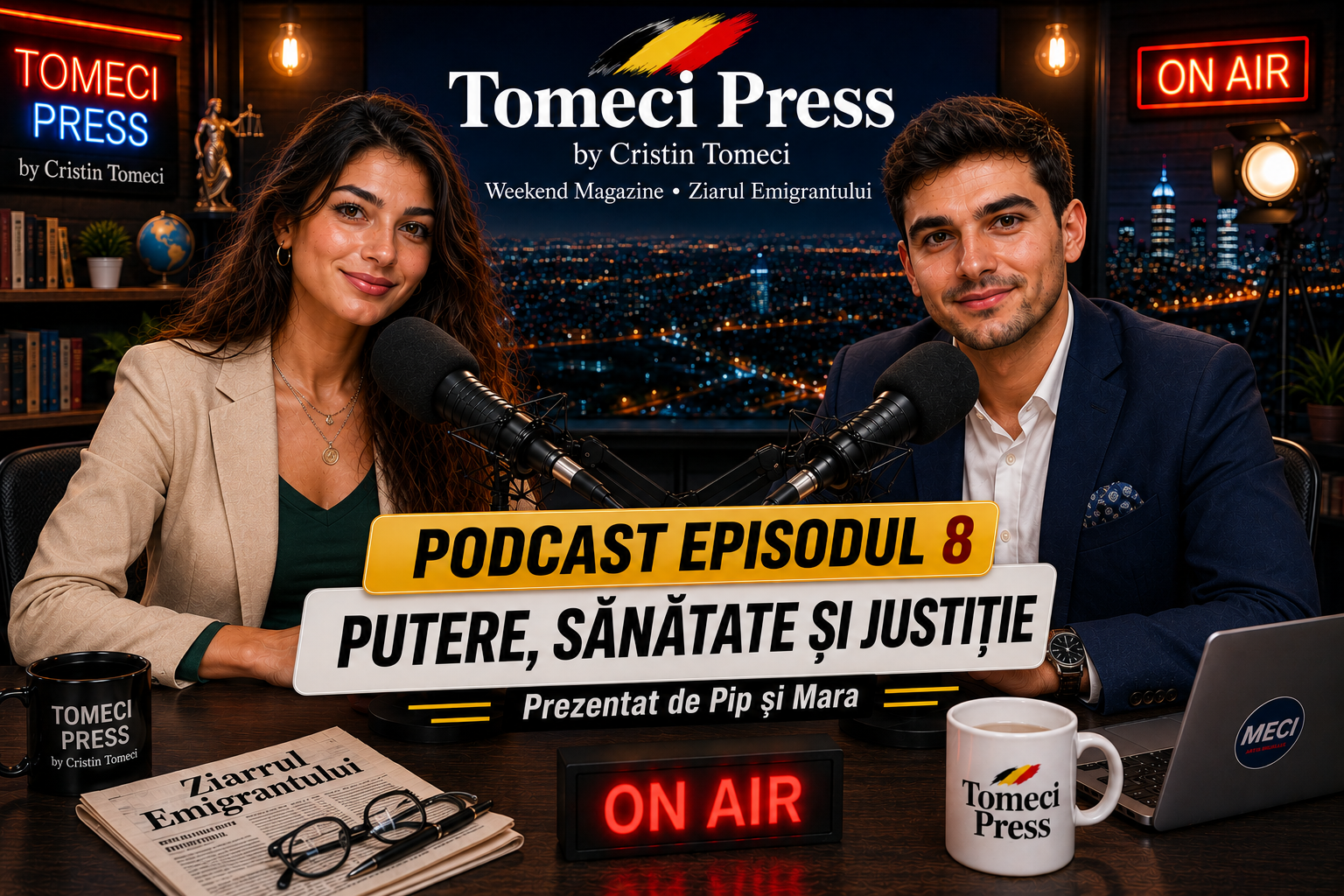 Podcast Episodul 8: Putere, Sănătate și Justiție