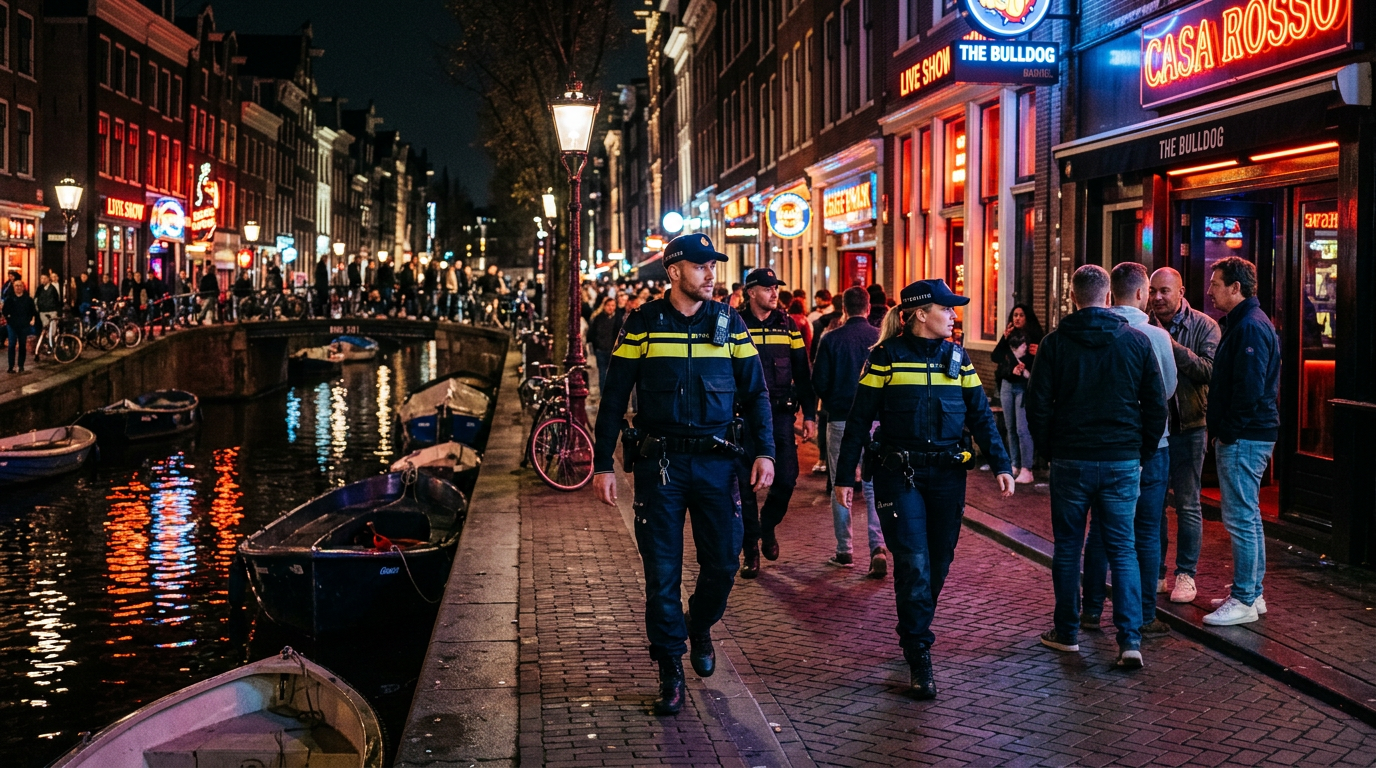🇳🇱 Șapte români arestați pentru exploatarea prostituatelor în Cartierul Roșu din Amsterdam. Poliția: „Considerau femeile și zona ca fiind proprietatea lor”