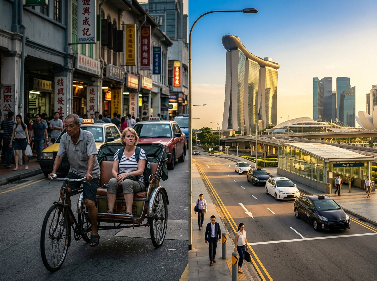 🇸🇬 Perché Singapore è così sicuro? Un marinaio olandese racconta di essere stato ingannato da un tassista e circondato da sei biciclette nel cuore del paradiso asiatico. “Costi di sicurezza e a Singapore il prezzo è commisurato”