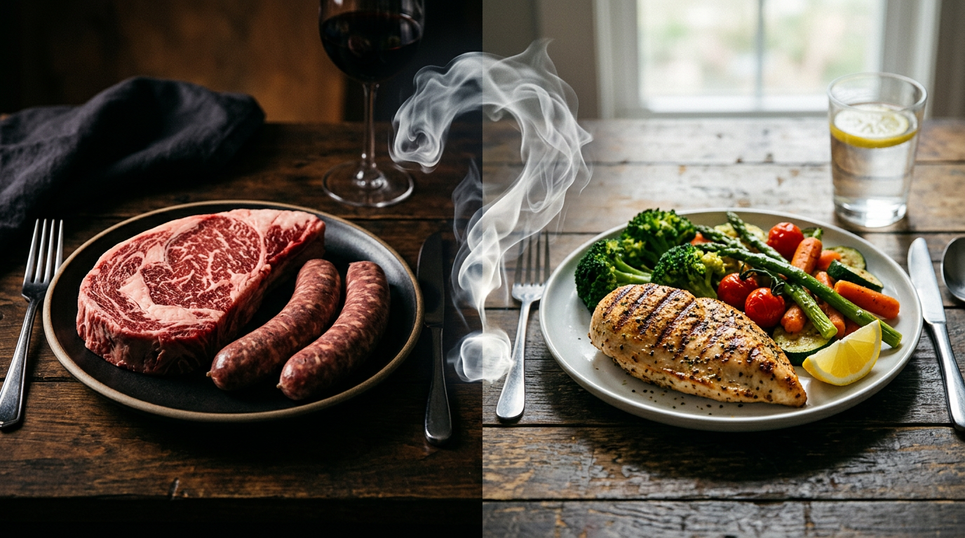 🥩 Carnea pe care o mâncăm: care este cu adevărat nesănătoasă și de ce răspunsul nu este atât de simplu pe cât pare?