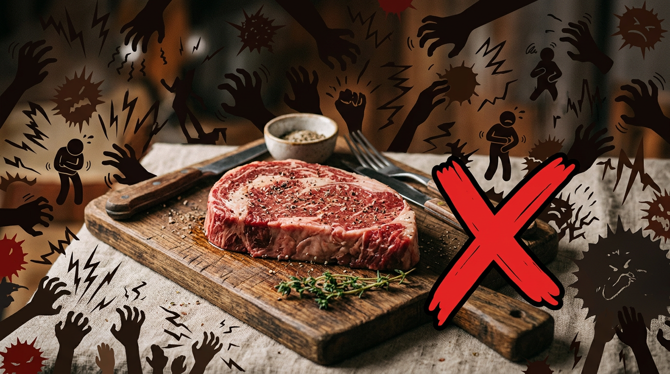 🇧🇪 Tot mai multe persoane dezvoltă alergie la carne: furnicături în gură, erupții cutanate și chiar șoc anafilactic. Cum explică oamenii de știință acest fenomen