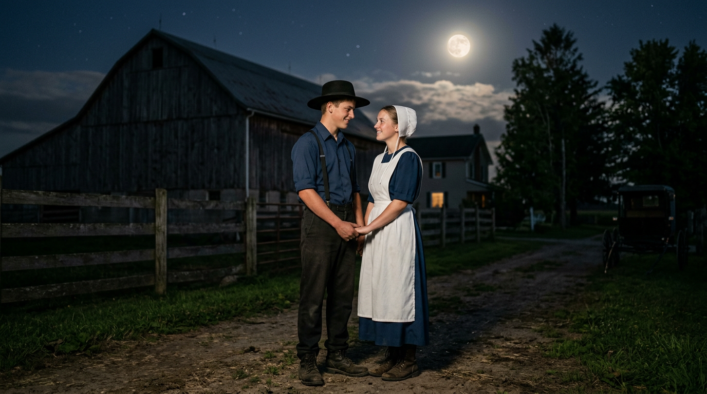 🇺🇸 L’amour dans l’obscurité: Comment les jeunes Amish font leur cour et ce qu’est le rituel du « bundling ». L’histoire d’une ancienne Amish qui a conquis des millions d’abonnés sur les réseaux sociaux
