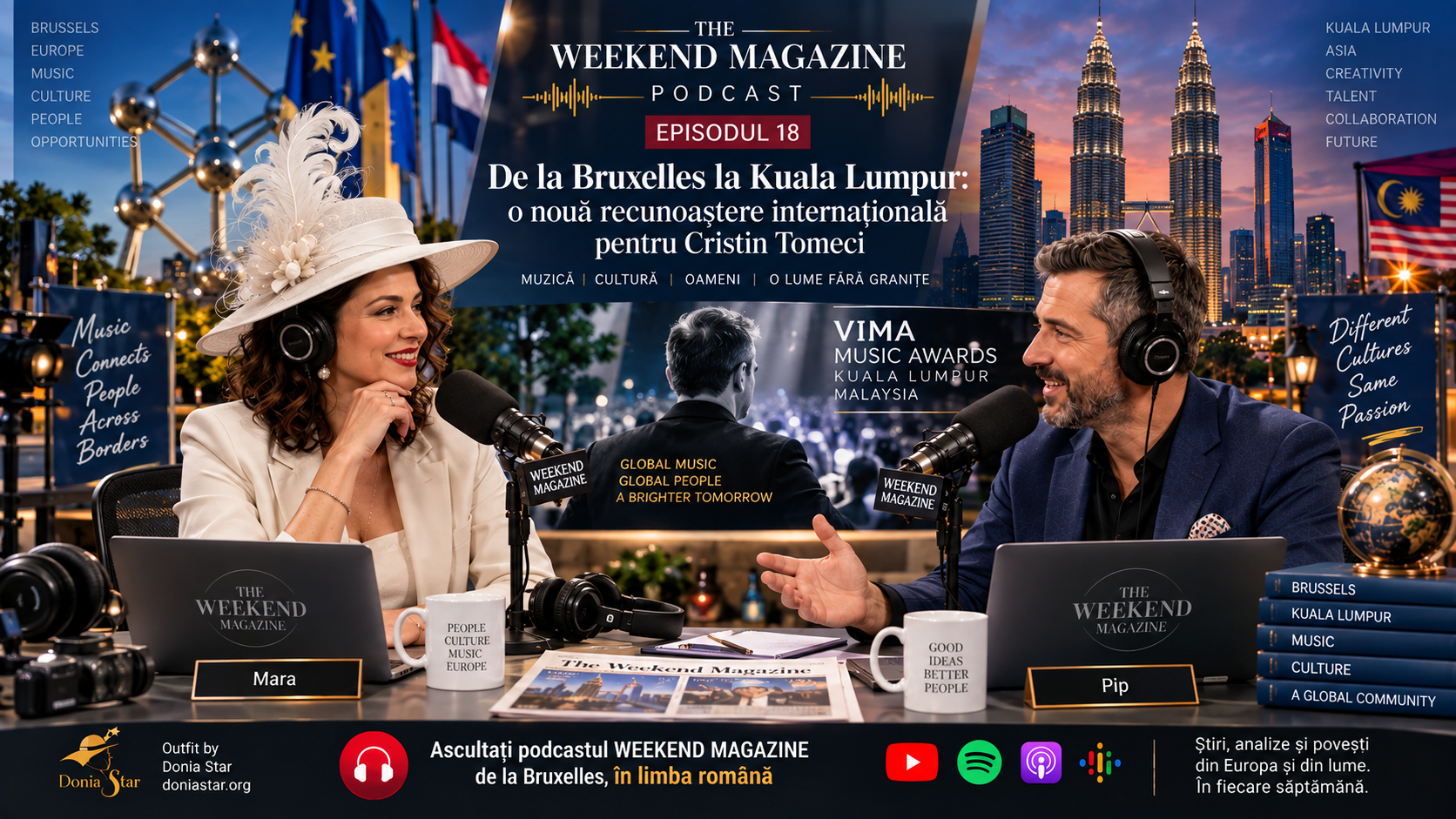 Podcast Episodul 18: 🇪🇺 🇲🇾 De la Bruxelles la Kuala Lumpur: o nouă recunoaștere internațională pentru Cristin Tomeci
