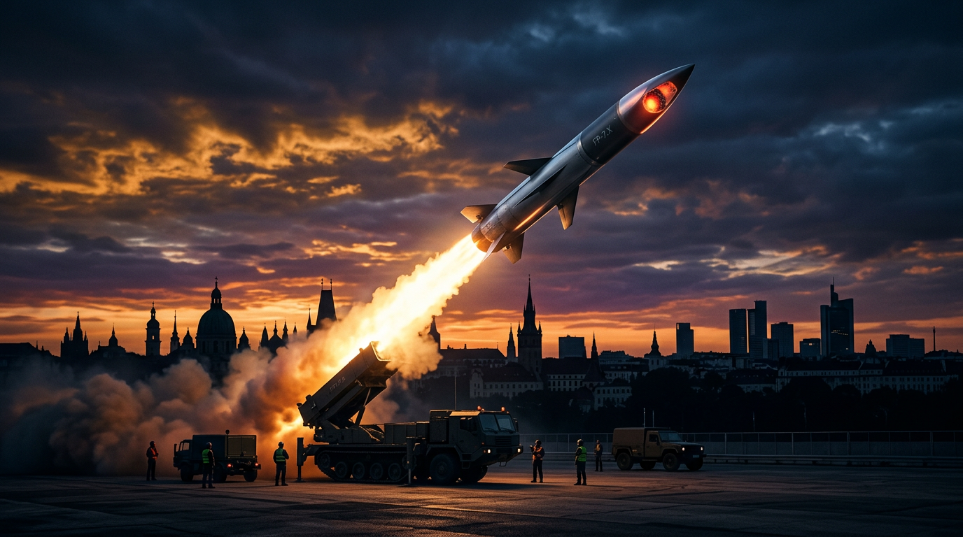 🇪🇺 Freyja European Missile: o fim do monopólio americano na defesa antimísseis? A Ucrânia e nove países europeus lançam um escudo antimísseis pan-europeu com interceptores de US$ 700.000, projetados para reduzir a dependência do Patriota