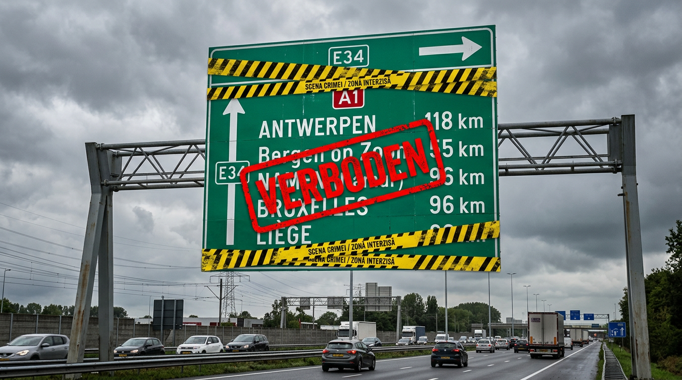 🇧🇪 Comité linguistique : les panneaux de signalisation sur le Ring de Bruxelles doivent être bilingues. La Flandre refuse catégoriquement
