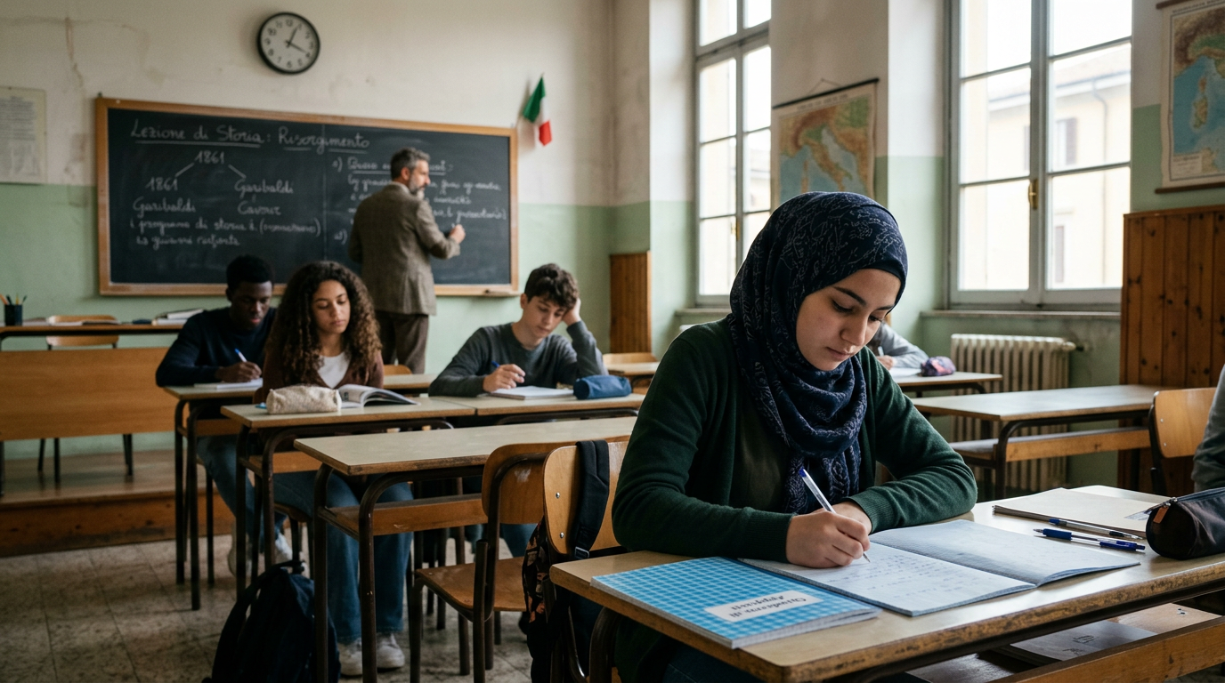 🇮🇹 Italia se prepara para prohibir los velos islámicos en las escuelas y limitar el número de estudiantes extranjeros por clase. La primera ministra Meloni anuncia un paquete de medidas controvertidas
