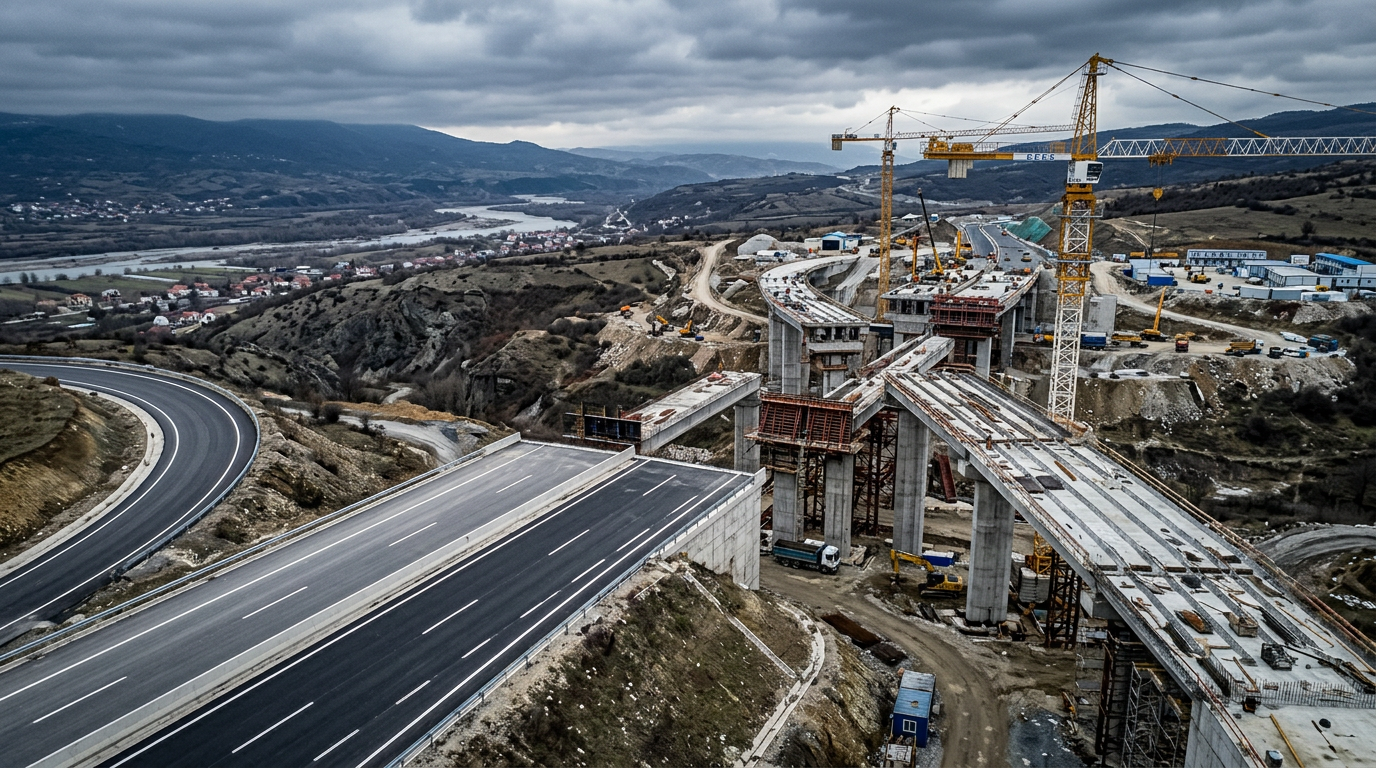 🇷🇴 La autopista construida por los chinos cerca de la capital sufre un nuevo aplazamiento. El último plazo era septiembre, pero lo más probable es que tampoco se cumpla