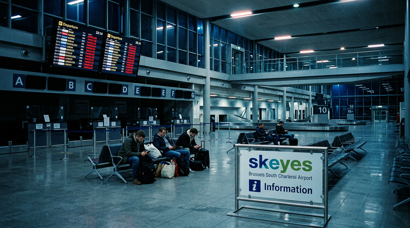 🇧🇪 Lo sciopero dei controllori del traffico aereo di Charleroi è stato sospeso. I sindacati di Skeyes danno una possibilità alla mediazione