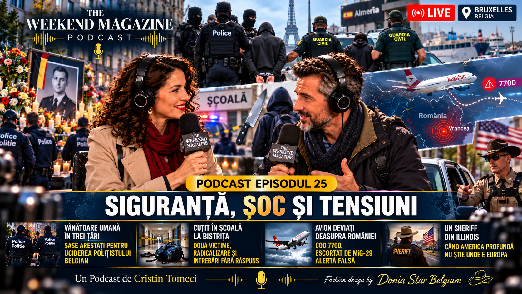 Podcast The Weekend Magazine – Episodul 25: Siguranță, Șoc Și Tensiuni
