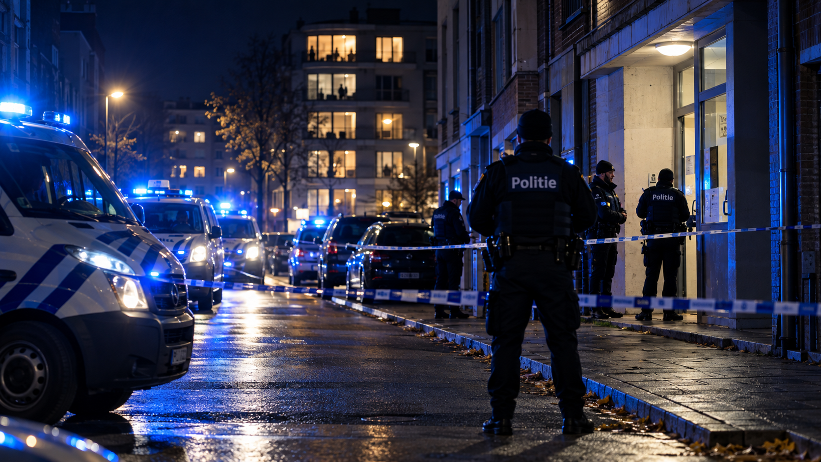 🇧🇪 Drie jonge mannen in kritieke toestand na schietpartij in appartement in Antwerpen; drie verdachten opgepakt