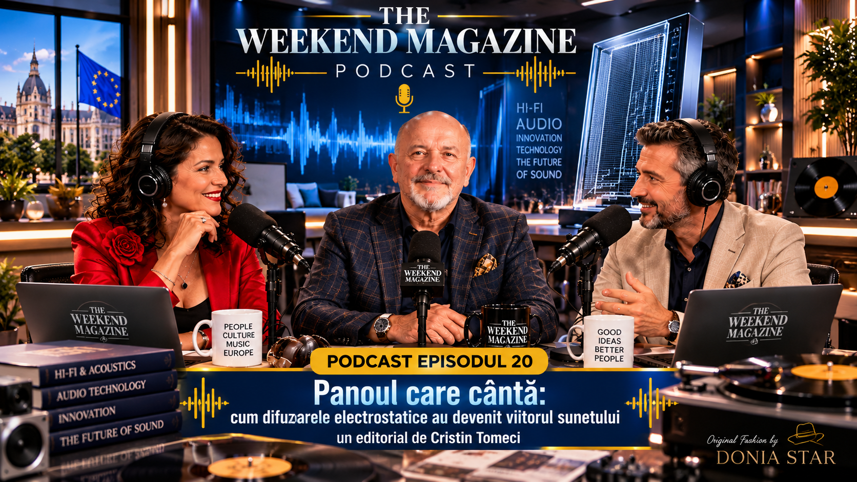 Podcast Episodul 20: Panoul care cântă: cum difuzoarele electrostatice au devenit viitorul sunetului – un editorial de Cristin Tomeci