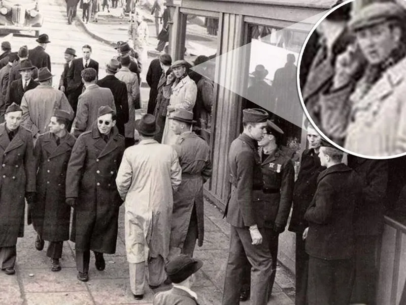 🇧🇪 La misteriosa foto de 1943 que todavía suscita controversias: ¿alguien estaba hablando por un teléfono móvil hace 80 años?