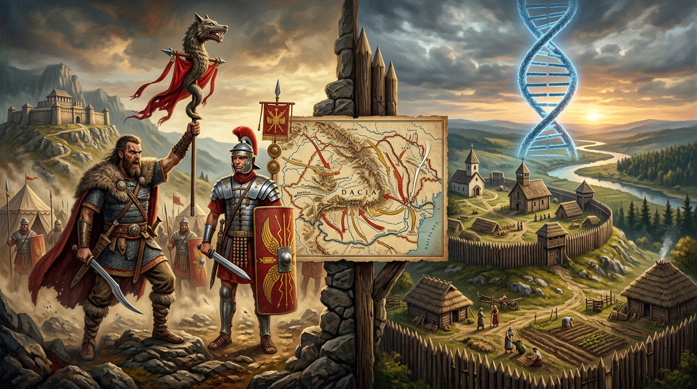 🇷🇴 Chi sono davvero i rumeni? Radici latine, eredità dei Daci e influenze slave