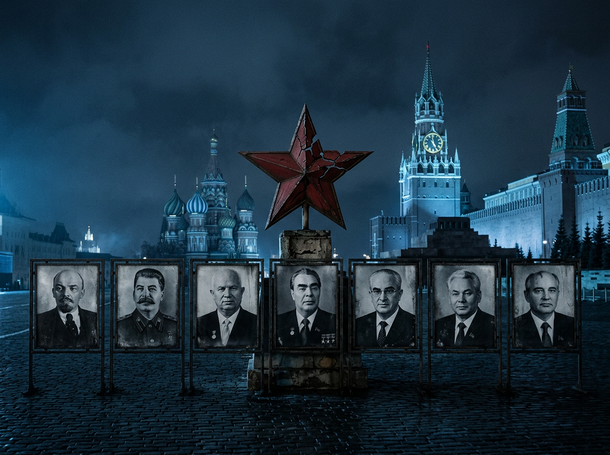 ☭ Come morirono i leader sovietici: da Lenin a Gorbaciov, tra malattie, intrighi e domande aperte