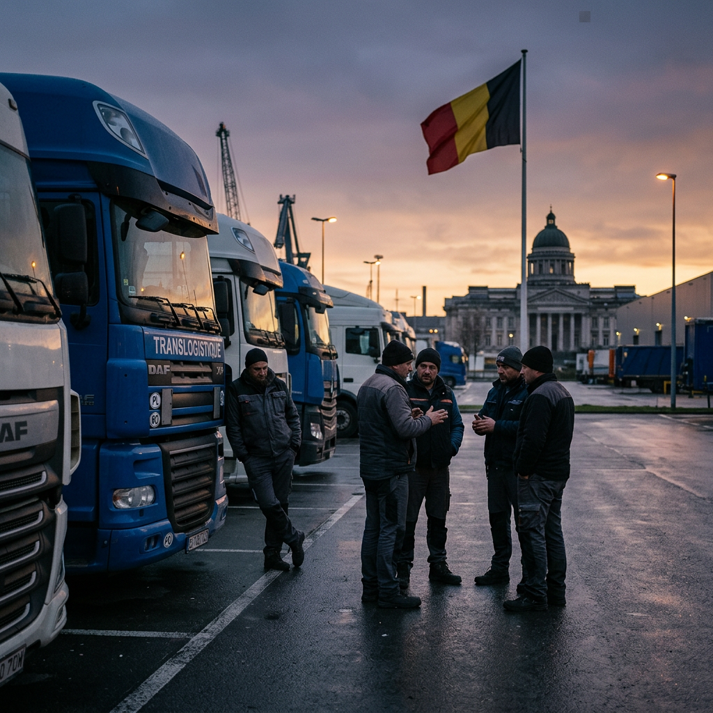 🇧🇪 Conductores búlgaros cobraban 3,50 euros por hora: condenan por dumping social a una empresa de transporte de Tessenderlo