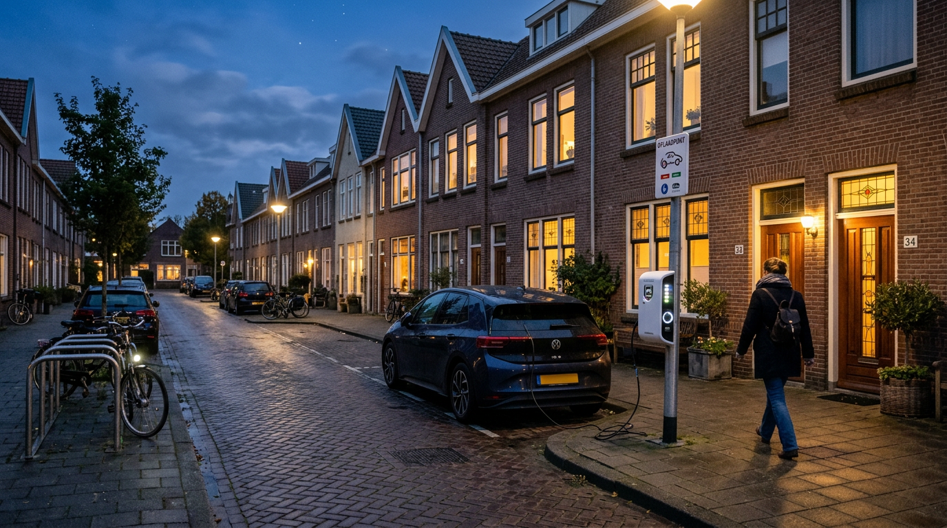 🇳🇱 Carro elétrico sem carregamento em casa: 150 metros a pé ou um pesadelo logístico?