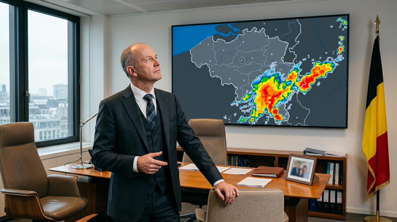 🇧🇪 Furtuna Austen pune Ghentul sub asediu. Cod portocaliu și interdicție totală de acces în parcuri